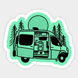 Off grid Sprinter Living Sticker